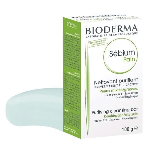 Bioderma-sebium pain-combination skin-cleansing bar-100g