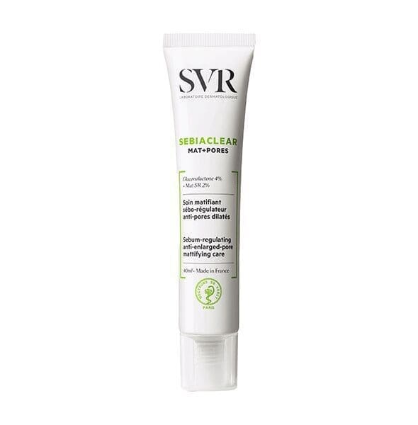 SVR-Sebiaclear-Mat+Pores-Sebum Regulating-Mattifying Care-Oily and Sensitive Skin-40ml