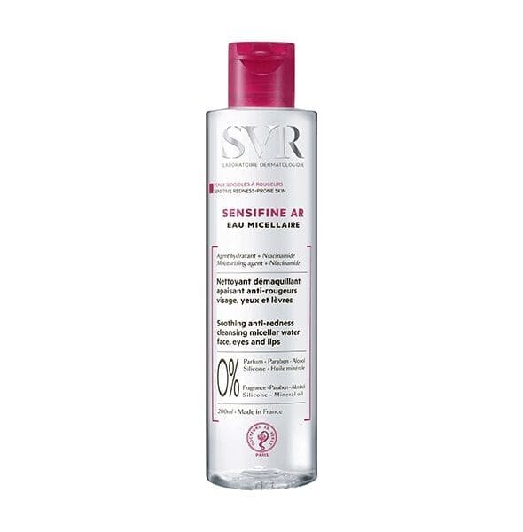 SVR-Sensifine AR-Anti Redness-Cleansing Micellar Water-Sensitive Redness Prone Skin-200ml