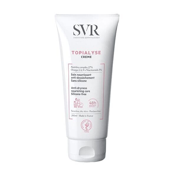 SVR-Topialyse-Cream-Anti Dryness-Nourishing Care-Sensitive and Dry Skin-200ml