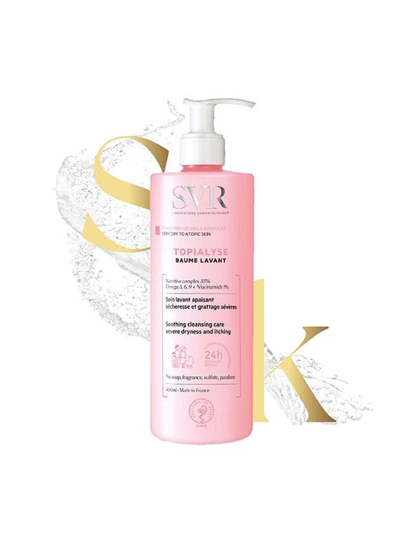 SVR-Topialyse-Soothing-Cleansing-Dryness-Itching-Very Dry to Atopic Skin-400ml