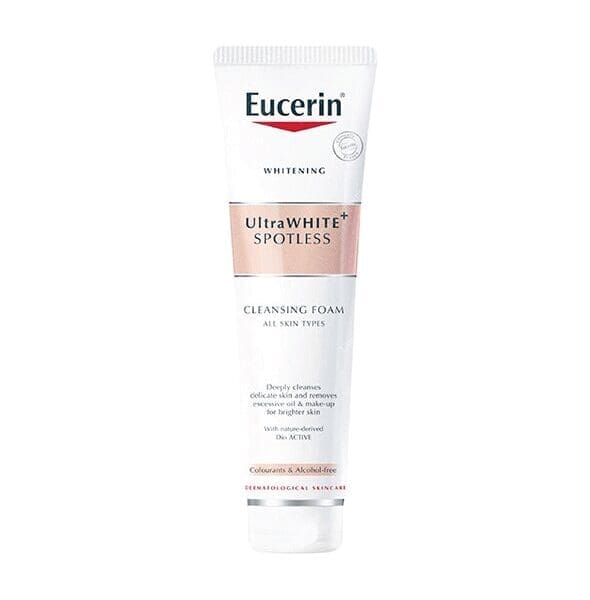 Eucerin-Cleansing Foam-Ultra white spotless-delicate skin