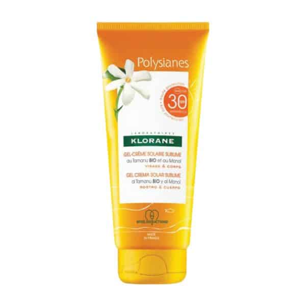Gel-cream-sunscreen-klorane-face-body-protection