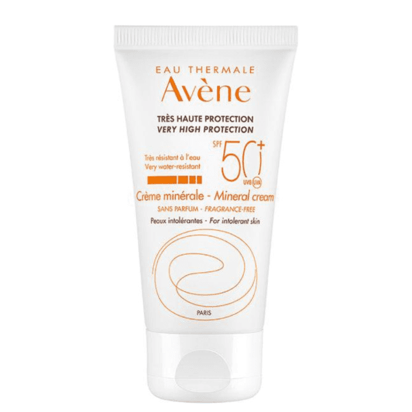 Avene Cream SPF 50+ Mineral Peaux Intolerante