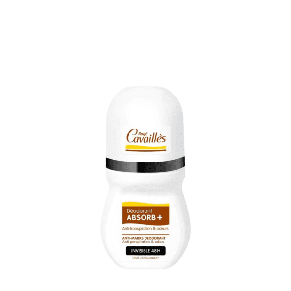Roge Cavailles Deodorant Absorb+ Invisible 48h Roll-on 50Ml