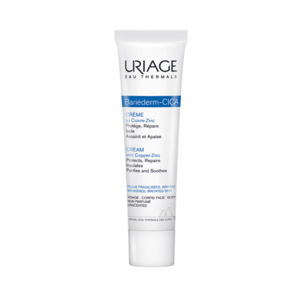 Uriage Bariederm -Cica Cream -Repairing Cream With CU-ZN