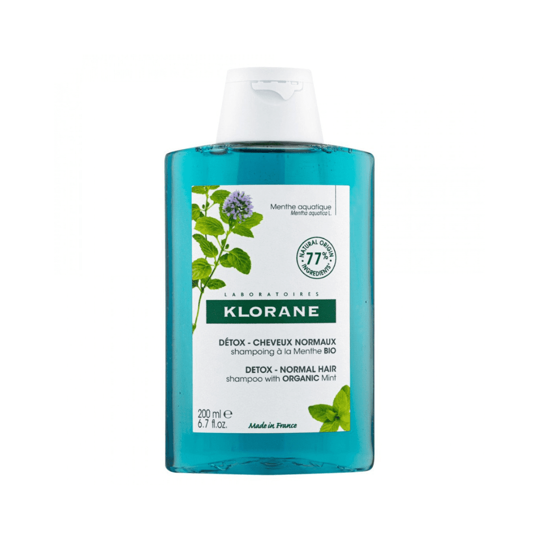 klorane Shampoo with ORGANIC Mint DETOX