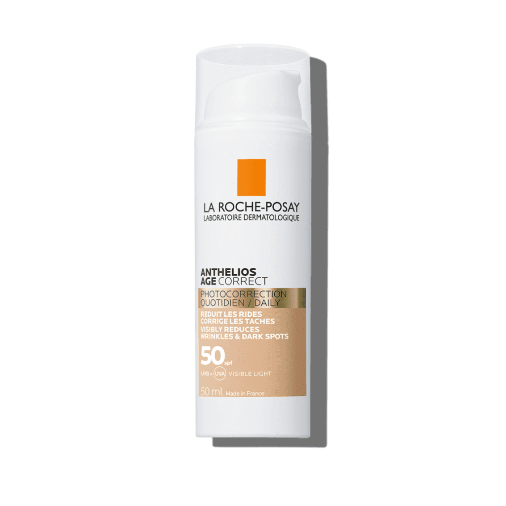 La Roche Posay Anthelios Age Correct SPF50 Tinted Anti Ageing Invisible Sunscreen with Niacinamide 50ml